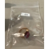 Image 3 : Stamped 10K Yellow Gold Monogramed Men's Ring 'M' 9.07g
