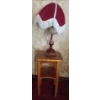 Image 1 : Lovely Wooden Stamp and Lamp - Stand is 15W, 15D, 25T
