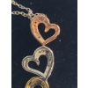 Image 3 : Pendant w/ Hearts and 16" Chain 