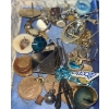 Image 4 : Vintage Jewelry Box 10 W, 7 D, 3.5 T and Assorted Costume Jewelry