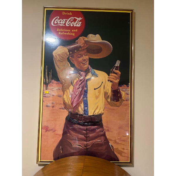 Coca-Cola Man Picture - 22x40
