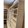 Image 1 : Vintage store display shelving unit, buyer responsible for disassembly and moving. Two sections, fir
