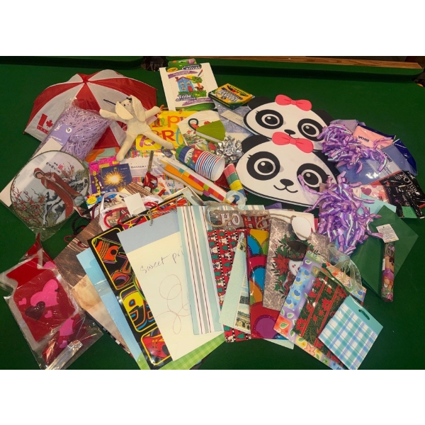 Birthday & Anniversary Supplies- Gift Bags, Tissue Paper, Ribbons, Sparklers ++++