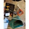 Image 5 : MISC. Garage Finds - Painting Supplies Dewalt 18V Driver Shop Paper Towel Dispenser & More