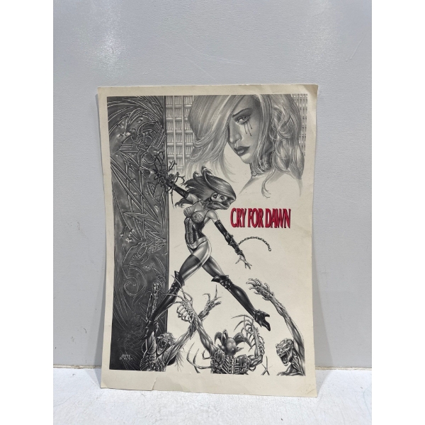 Cry for Dawn Poster 12Wx17H
