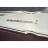 Image 4 :  Walker & Hall Sheffield England" Set. Wooden Storage Chest, Dinner Knives, Forks, And Spoons 46 PCS