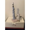 Image 1 : NAO By LLADRO So Shy Porcelain Lamp (No Shade/Bulb, Different Plug in) *Note in Description* - 15T 
