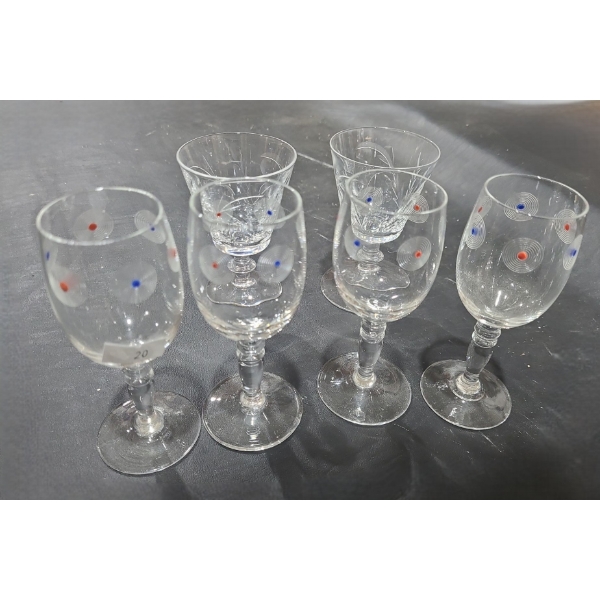 Assorted Wine Glasses 