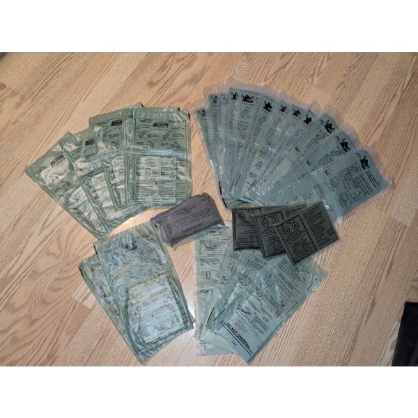 Army Rations - Outdoor Survivalist Complete Nutrition Easy Meals & More  These Never Expire 