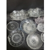 Image 3 : Assorted Decor Glassware- Largest Bowls: 10 X 9, Footed Plate 10" Diameter Top and More!
