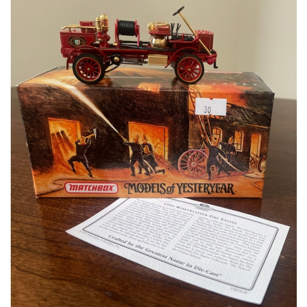 1904 Merryweather Fire Engine Matchbox Collectibles