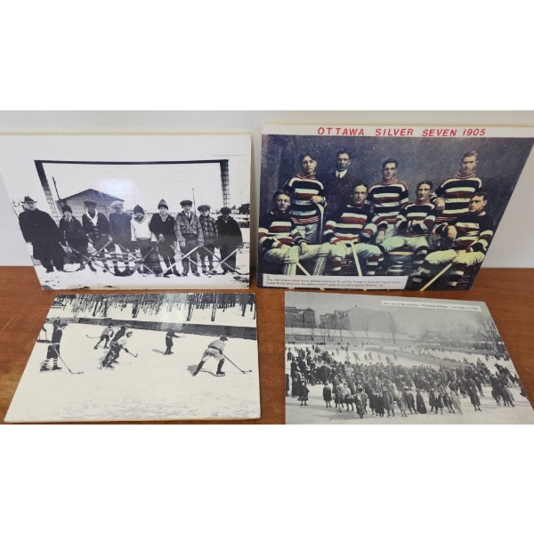 Ottawa Silver Seven and Historical Antique Hockey Team Photographic Prints
