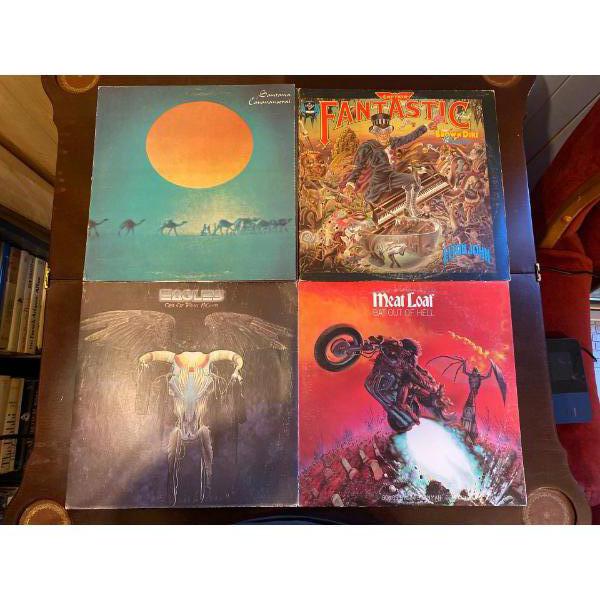 Records: Elton John, Eagles, Meatloaf & Santana 