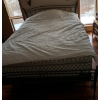 Image 2 : Queen Sized Bed - Bed Spring, Mattress, Frame 
