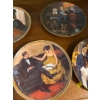 Image 3 : Norman Rockwell Decorative Plate Collection (9W Each) 