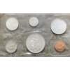 Image 1 : 1965 Canadian Uncirculated Coin Set 80% Silver 1.11 Ounces