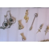 Image 2 : Stamped 925 Fan Broach w/  Assortment of Vintage Fashion Jewellery