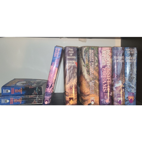 Selection of TOR Fantasy Robert Jordan Books