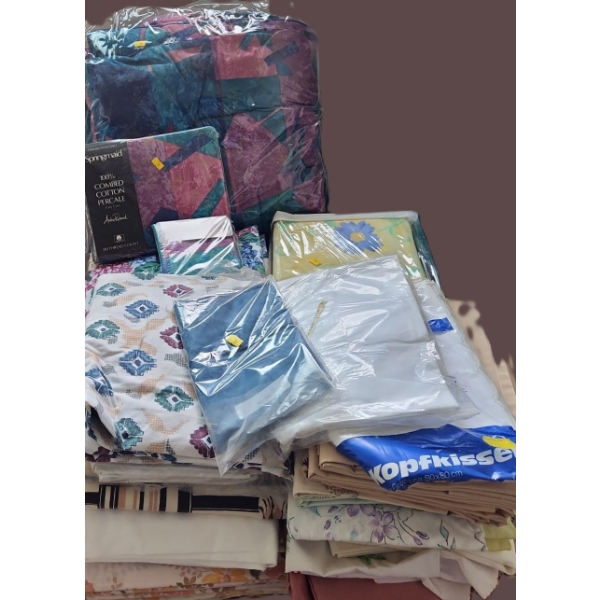 Double Comforter Set, Big Bag w/ Extra Sheets/ Pillowcases