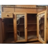 Image 2 : 1920s/1930s Art Deco Cabinet with Glass Doors, 46x16x48 Inches