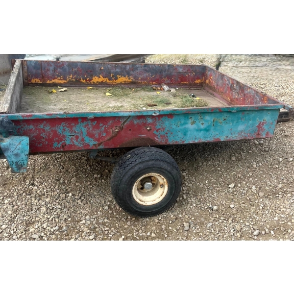 Yard Quad/ Tractor Trailer, 73 X 50 Bed, Not Meant For Roads/ Yard Use Only