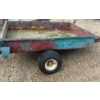 Image 1 : Yard Quad/ Tractor Trailer, 73 X 50 Bed, Not Meant For Roads/ Yard Use Only