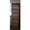 MDF Light Finish 6 Shelf Bookcase 79 T, 24 L, 10 W
