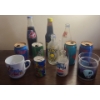 Image 1 : Vintage: Pink Panther Mug, E.T. Cup, Assorted Pop Cans and Bottles 