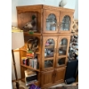 Image 3 : pair of matching solid oak shelving units 78” h 19”d  70”L no delivery must bring help to move . 