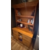 Image 2 : Handmade 2 Piece Maple Hutch - Contents Not Included 