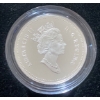 Image 2 :  1998 Canada 50 Cent First Ski Racing and Ski Jumping Sterling Silver Coin 92.5% Silver 9.3 Grams