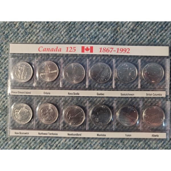Canada 125 1992 Coins