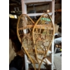 Image 4 : Antique authentic set of snow shoes in great condition 12 X 42 