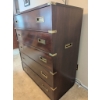 Image 6 : Gibbard Mahogany Craftsmen Campaign-Style Dresser with Brass Accents