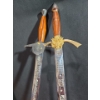 Image 2 : 2 Wall Swords The United States Army Sword of Honor Commemorating 40th Ann WW2 