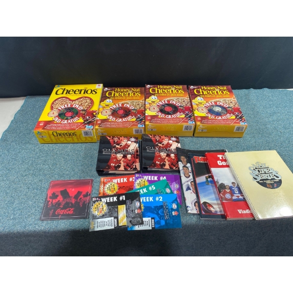 Team Canada Cheerio Boxes & Books