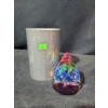 Image 1 : Swarovski Aurora Borealis Crystal Prism Paperweight with Display Canister