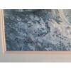 Image 4 : Painting of Winter Mountain Scene- Artist R. Wand, 27.5 X 23.5 Framed Under Glass 
