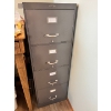 Image 1 : Approximately 75+ year old Cole Steel 4 drawer filling cabinet. 