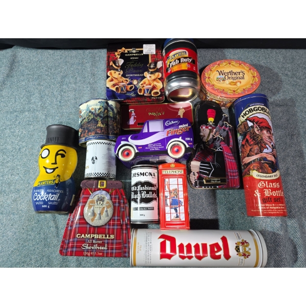Candy and Chocolate Tins