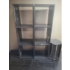 Image 1 : MDF Storage Shelves (42"T, 12"W, 12"D)X2 and CD Holders 