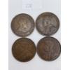 Image 2 : 1910, 1913, 1914, 1920 Canadian Large One Cents