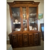 Image 2 : Solid Wood China Cabinet with Glass Display and Cupboards