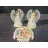 Image 1 : The Branford Exchange " Sacred Crystal Spirits" Angels and "Timeless Companions" Plate