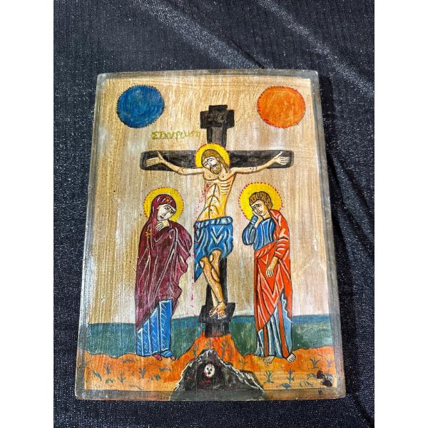 Crucifixion - Virgin Mary + St. John