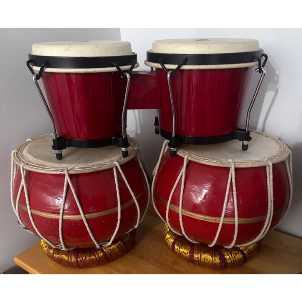Jam Sesh Essentials -Traditional Indian Tabla Drum Set & More