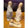 Image 2 : LLADRO Porcelain 'Coleccion Nacimento' 6.5T 3 Piece Nativity Set