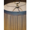 Image 4 : Lamps w/ Pleated Shades Both 26 T to Top of Shade and Floor Lamp 10" Diameter Base, 69 T