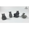 Image 4 : Wildlife Soapstone Sculptures, Wolf Originals and Made in Canada Pieces