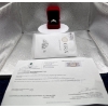 Image 5 : 1ct Round Moissanite with 60 Round Cubic Zirconia in 925 Silver Ring - Size 11